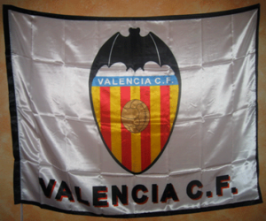 Flag of Valencia C.F puzzle