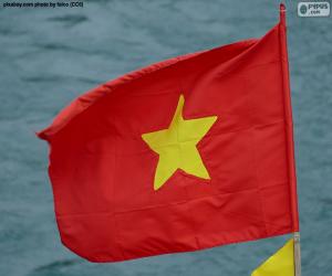 Flag of Vietnam puzzle