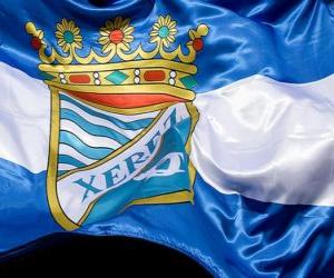 Flag of Xerez C.D puzzle