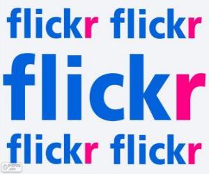 Flickr logo puzzle