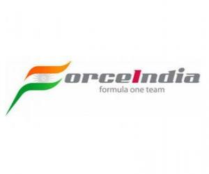 Force India F1 emblem puzzle