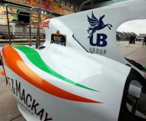 Force India, Shanghai 2010 puzzle