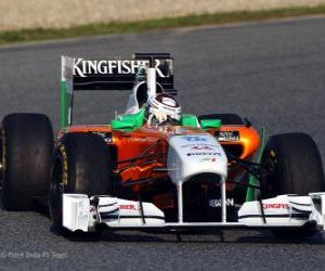 Force India VJM04 - 2011 - puzzle