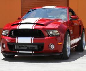 Ford Mustang Shelby GT500 Super Snake puzzle