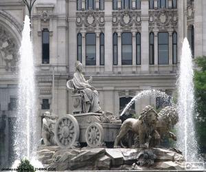 Fountain of Cibeles, Madrid puzzle