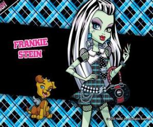 Frankie Stein, the daughter of Frankenstein's monster and his bride is 15 days old puzzle