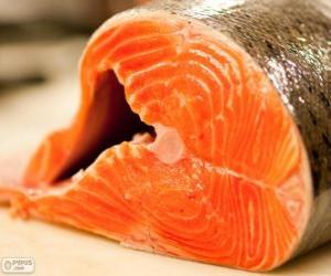 Fresh salmon puzzle