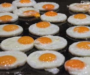 Fried eggs puzzle