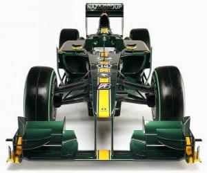 Front, Lotus T127 puzzle