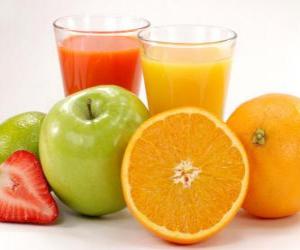 Fruit juices puzzle