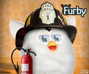 Furby firefighter puzzle