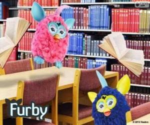 Furbys in the library puzzle