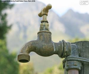 Garden faucet puzzle