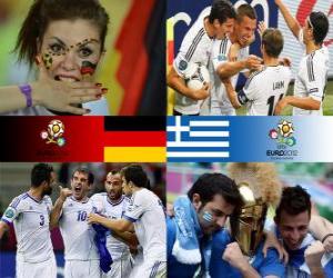 Germany - Greece, quarter-finals, Euro 2012 puzzle