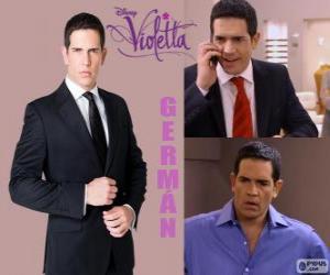Germán is the father of Violetta puzzle