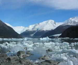 Glacier Onelli, Argentina puzzle