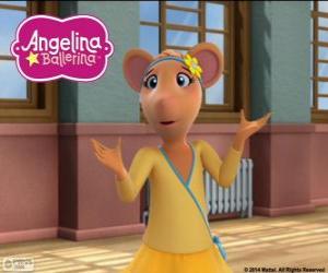 Gracie, character from Angelina Ballerina puzzle