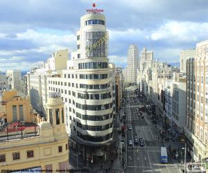 Gran Via, Madrid puzzle