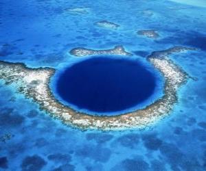 Great Blue Hole, Belize Barrier Reef Reserve System puzzle