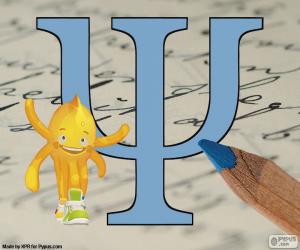Greek letter Psi puzzle