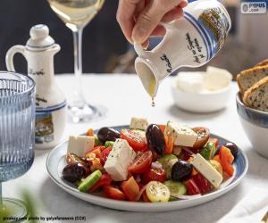 Greek salad puzzle