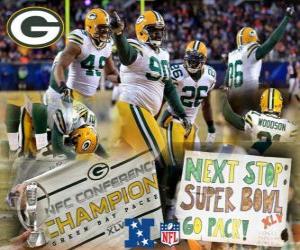 Green Bay Packers NFC Champion 2010-11 puzzle