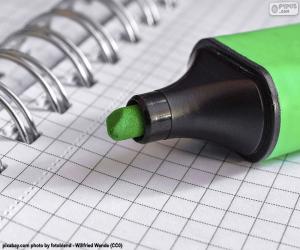 Green marker puzzle