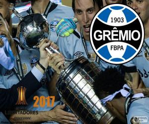 Gremio, Libertadores 2017 champion puzzle