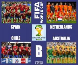 Group B, Brazil 2014 puzzle