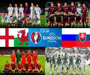 Group B, Euro 2016 puzzle