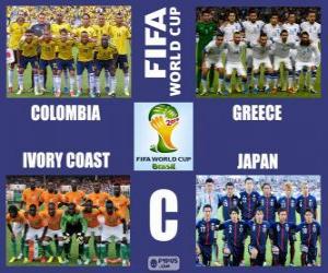 Group C, Brazil 2014 puzzle