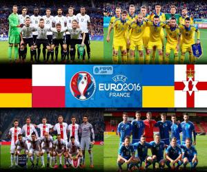 Group C, Euro 2016 puzzle