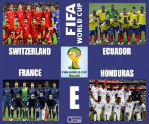 Group E, Brazil 2014 puzzle