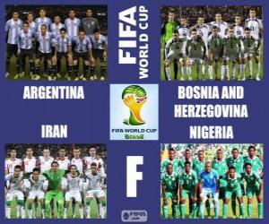 Group F, Brazil 2014 puzzle