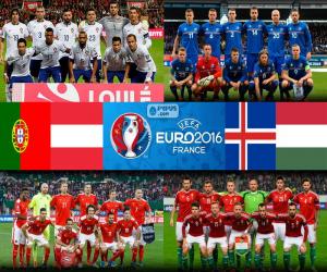 Group F, Euro 2016 puzzle