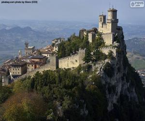 Guaita Tower, San Marino puzzle