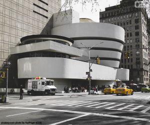 Guggenheim Museum in New York puzzle