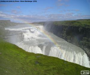 Gullfoss, Iceland puzzle