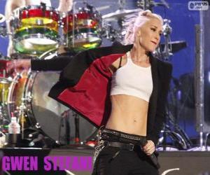 Gwen Stefani, American singer puzzle
