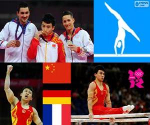 Gymnastics parallel bars London 2012 puzzle