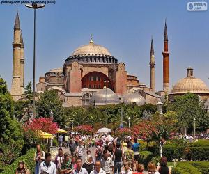 Hagia Sophia, Istanbul, Turkey puzzle