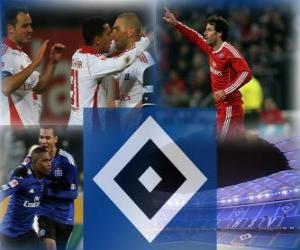 Hamburg SV, the German football team puzzle