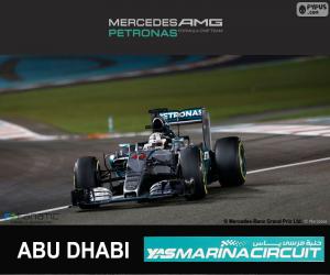 Hamilton, 2015 Abu Dhabi Grand Prix puzzle