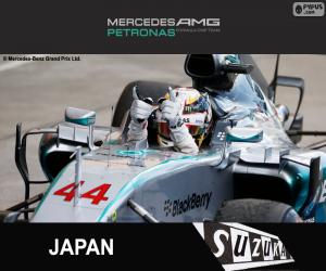 Hamilton, 2015 Japanese Grand Prix puzzle