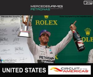 Hamilton, 2015 United States Grand Prix puzzle