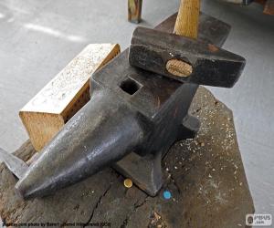 Hammer and anvil puzzle