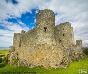 Harlech Castle, Wales puzzle