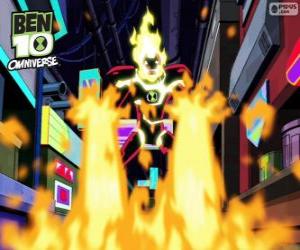 Heatblast, Ben 10 Omniverse puzzle