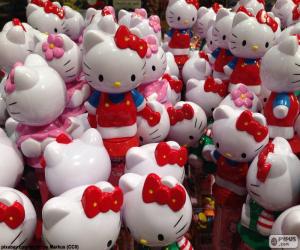 Hello Kitty figures puzzle