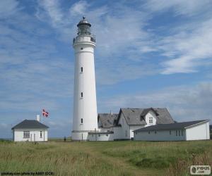 Hirtshals Lighthouse, Denmark puzzle